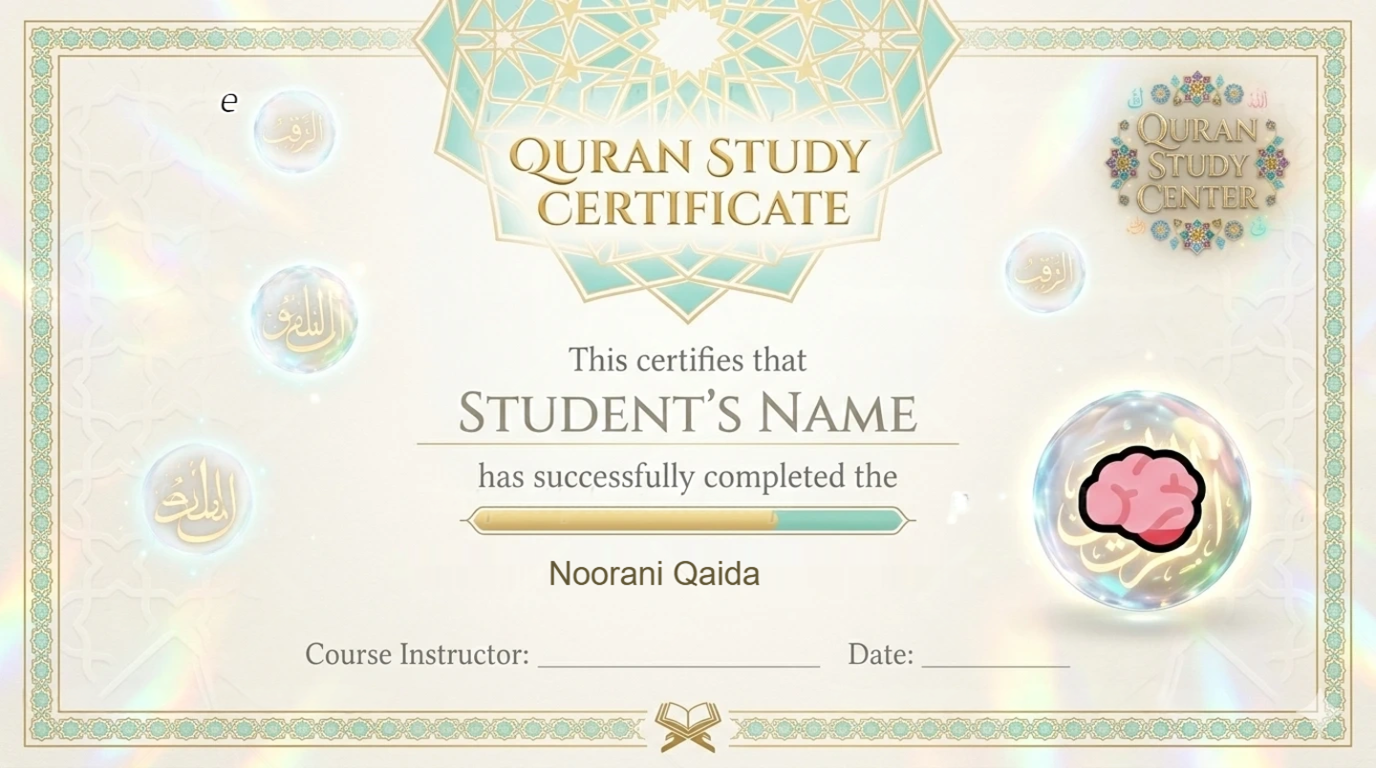 Noorani Qaida course